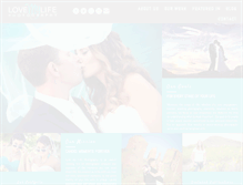 Tablet Screenshot of lovemylifephotography.com